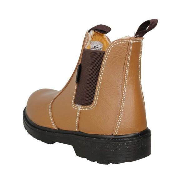 Workforce Mens Workforce Pull On Steel Toe Cap Safety Boots WF16/17-P