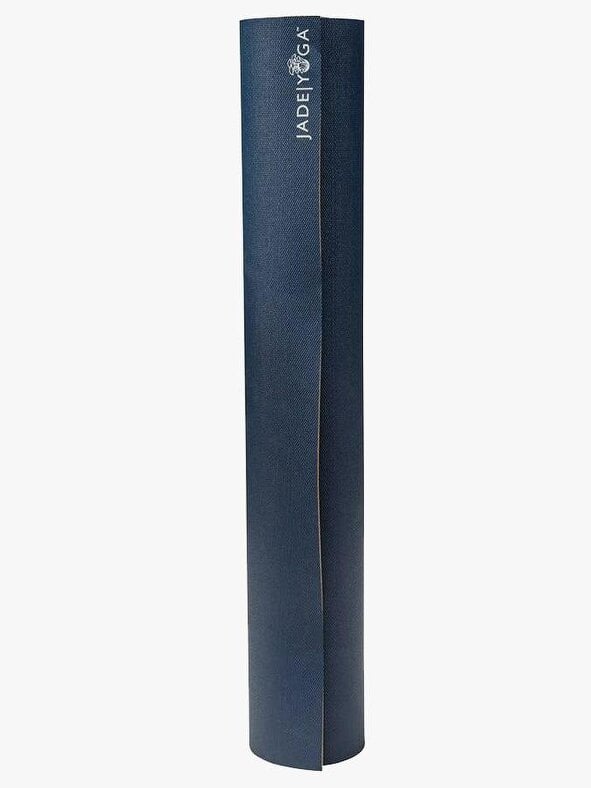 Jade Yoga Mushroom 68" Inch Yoga Mat 5mm - Midnight Blue
