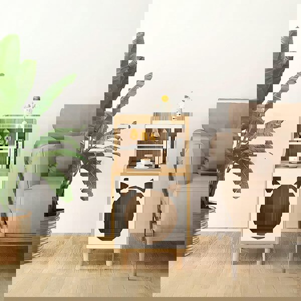 Pura Side Table With Pet House, Wood-Weilai Concept-Weilai Concept