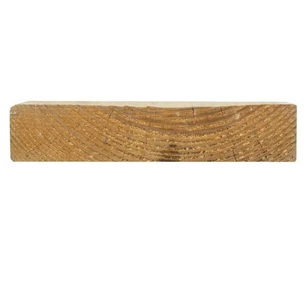 Snowdon Timber Treated Reject 4x1" Fence Board (T) 19mm (W) 95mm (L) 2.0m - Pack of 10
