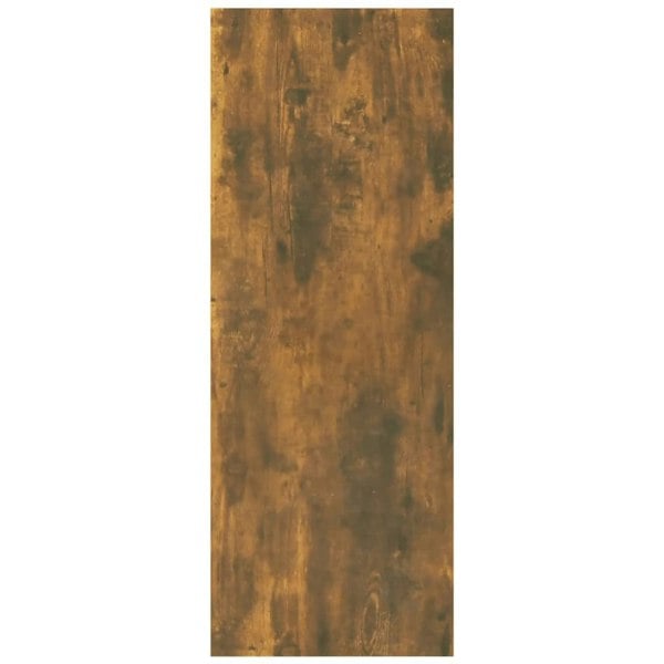 Berkfield Console Table Smoked Oak 78x30x80 cm Engineered Wood