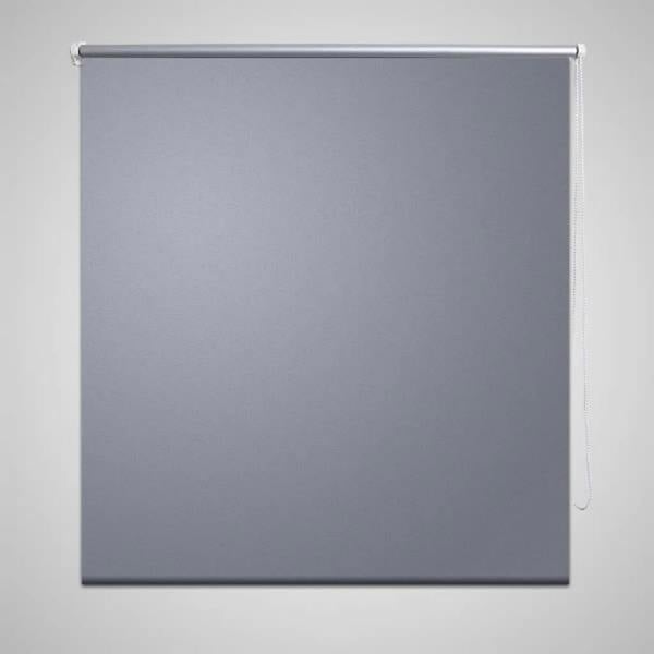 Berkfield Roller Blind Blackout 80 x 230 cm Grey