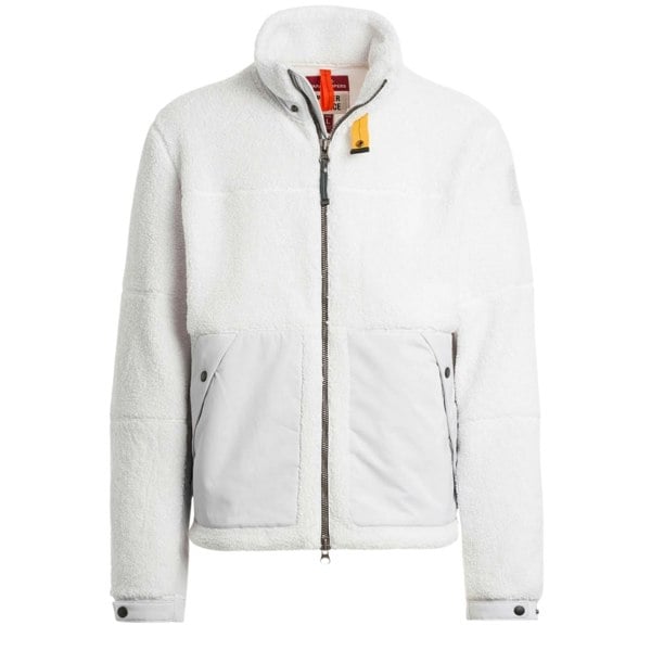 Parajumpers Runa White Fleece Jacket L