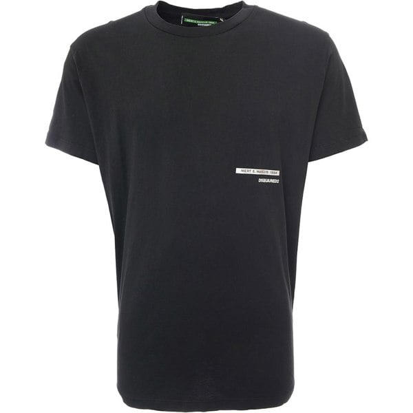 Dsquared2 Mens Short Sleeve T-Shirt In Black