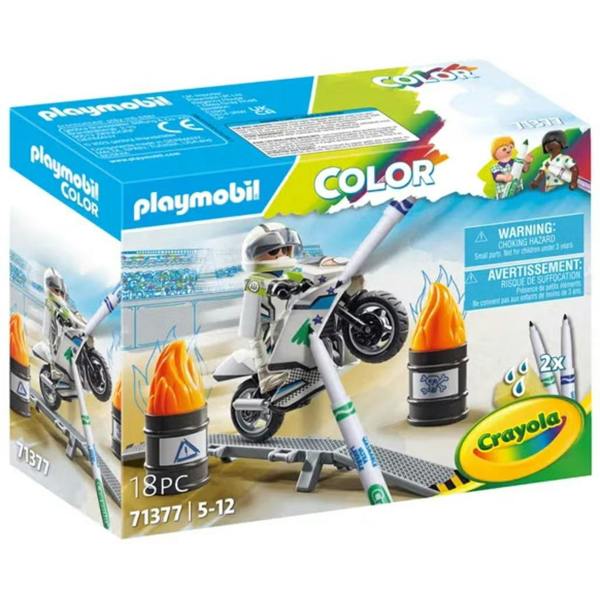 Playmobil Colour: Motorbike - 71377 Playset