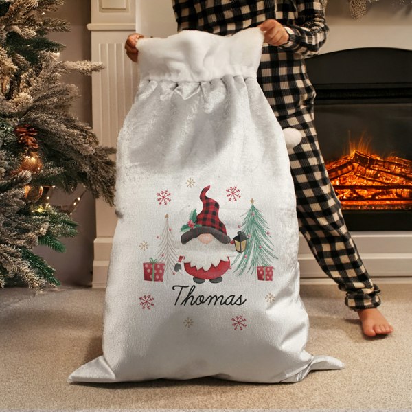 Personalised Memento Company Personalised Gonk Christmas Sack