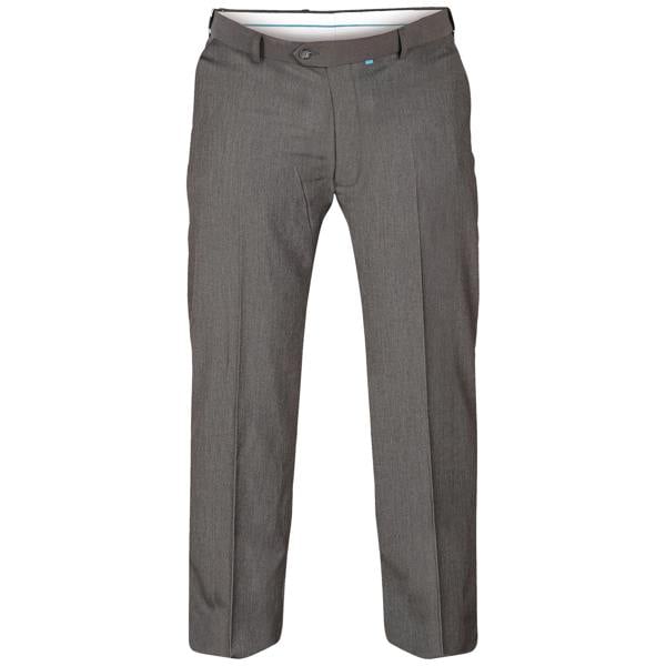 Duke Mens D555 Supreme Stretch Kingsize Trousers - Charcoal - 