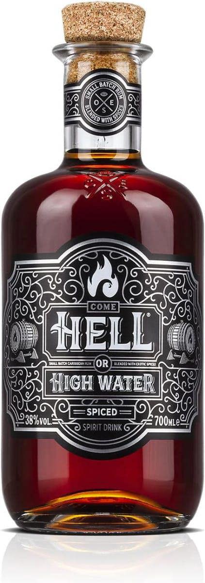 HELL OR HIGH WATER Spiced Rum - (700ml - 38%)