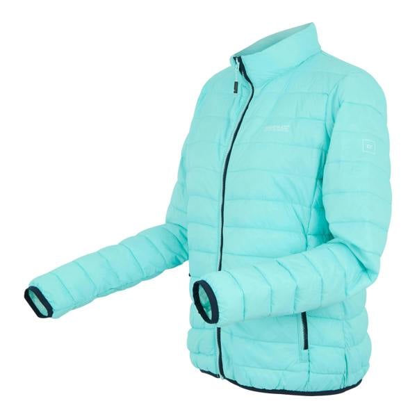 Regatta Womens/Ladies Hillpack II Insulated Padded Jacket - Aruba Blue/Icy Morn - 