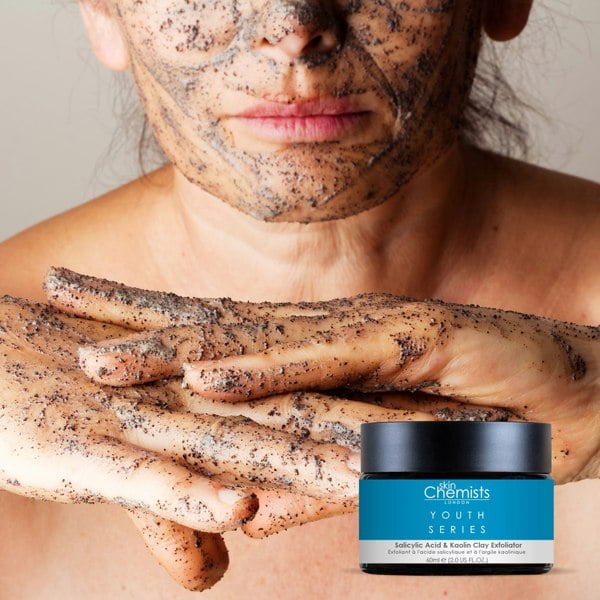 HSC043 skinChemists Youth Series Salicylic Acid & Kaolin Clay Exfoliator 60ml