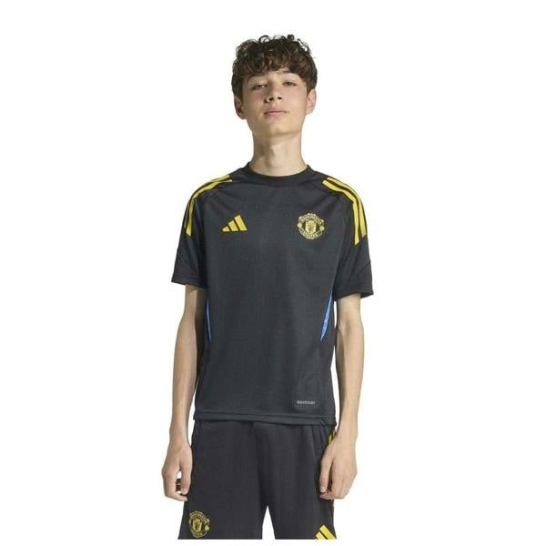 Adidas Childrens/Kids Tiro 25 Competition Manchester United FC Training Jersey - Black - 