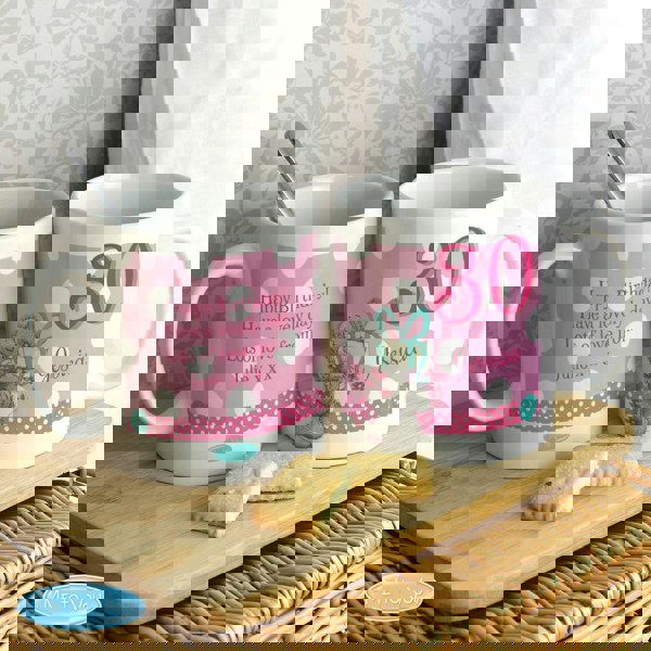 Personalised Memento Company Personalised Me To You Birthday Big Age Female Mug