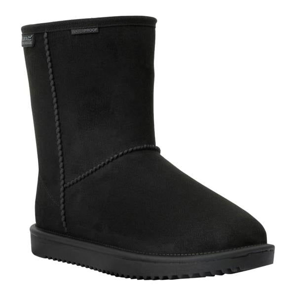 Regatta Womens/Ladies Risely Waterproof Faux Fur Lined Winter Boots - Black