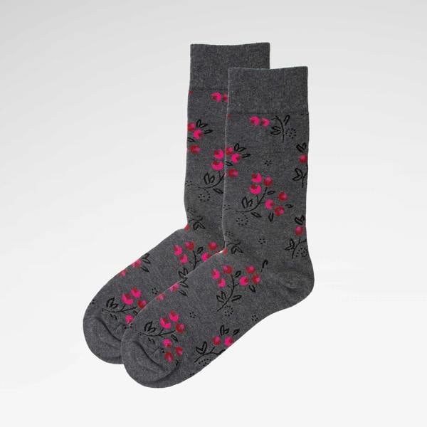 Jemsox Ditsy Flower Design Mens Socks – Organic Cotton