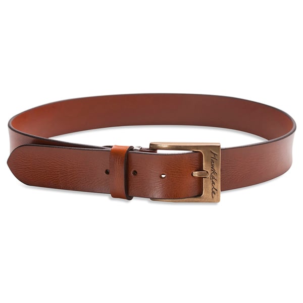 Hawkdale UK Made Mens Leather Belt 1.5" Wide
