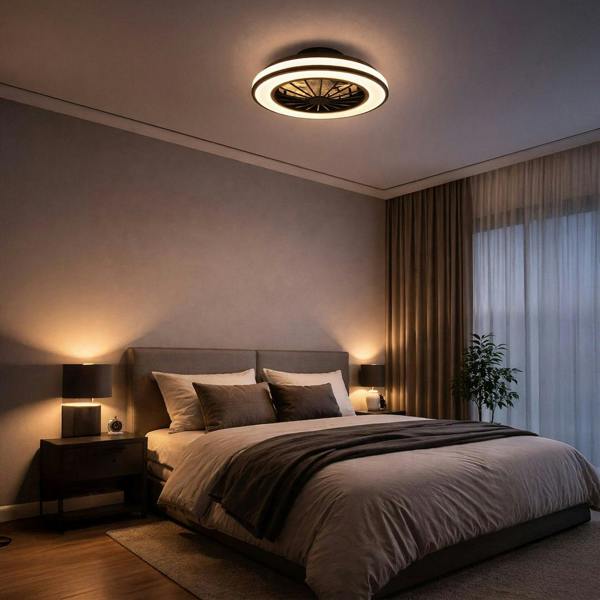 Milagro Blast 24W LED + 15W fan lamp with Remote Control