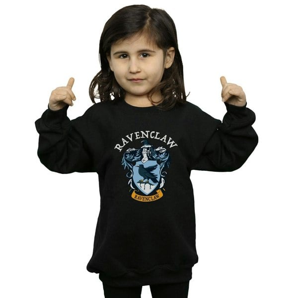 Harry Potter Girls Ravenclaw Sweatshirt - Black