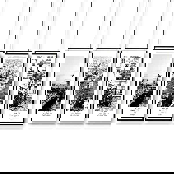 Posters for living room | set of 3 Paris wall art prints