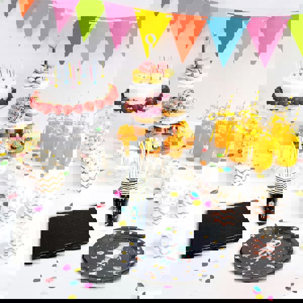 Cheetah 40 Piece Party Tableware Set