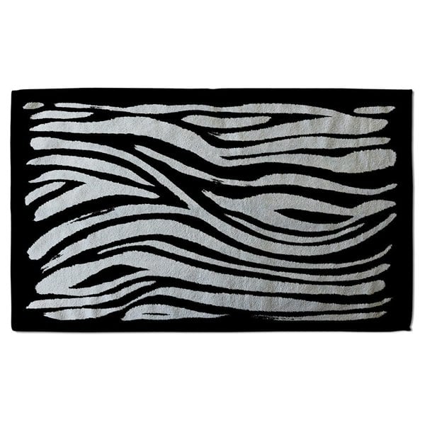 Benjamin Tate Design Zebra Print (Bath Towel)