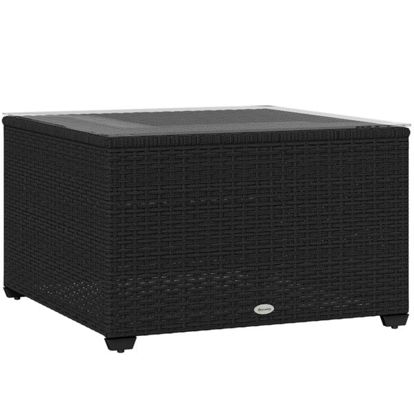 Rattan Side Table