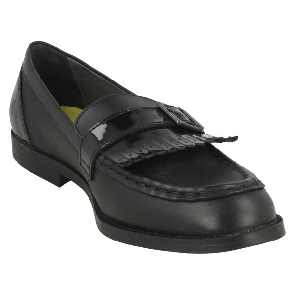 Start-rite Girls Startrite Slip On School Shoes Stowe