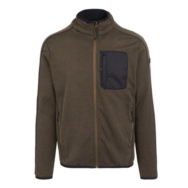 Regatta Mens Kitom Full Zip Fleece Jacket - Crocodile Marl - 