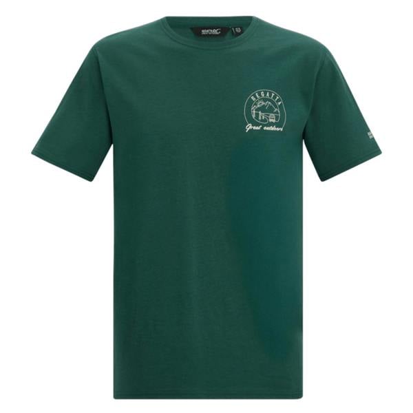 Regatta Mens Cline IX Sunrise T-Shirt - Mediterranean Green - 