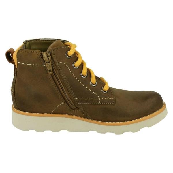 Clarks Boys Clarks Lace Up Detailed Boots Crown Hike K