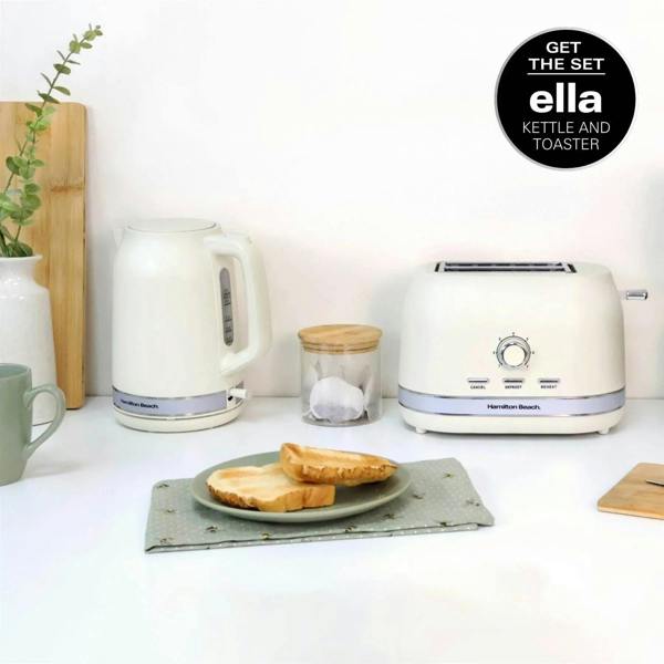 Hamilton Beach Ella 2 Slice Toaster - Matte Latte