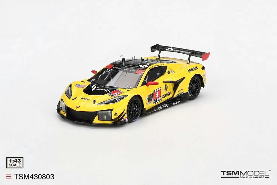 MCSlots Chevrolet Corvette Z06 GT3.R #4 Corvette Racing By Pratt Miller Motorsports 2024 IMSA Daytona 24Hrs 1:43 Scale TSM430803