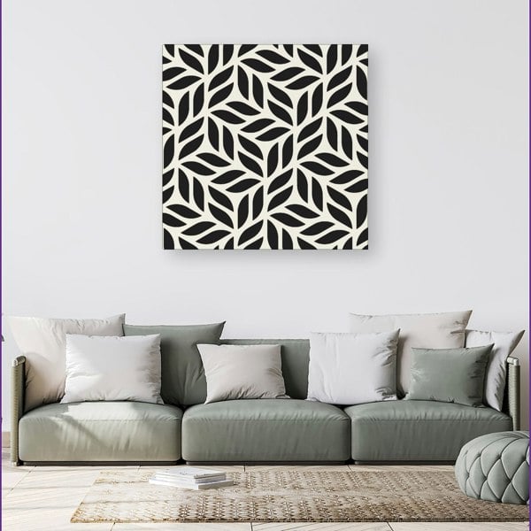 Warren Reed Modern Stylish Abstract Texture Canvas