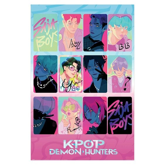 K-Pop Demon Hunters Light And Dark Maxi Paper Poster - Multicoloured