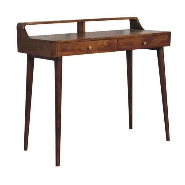 Wyld Haus Volterra Elevated Chestnut Mango Wood Console Table