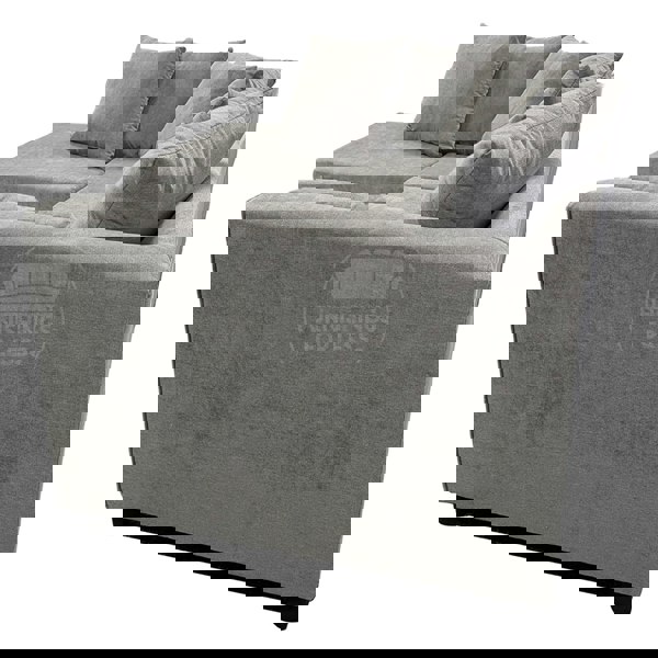 Furnishings For Less Casper Chenille Fabric Corner Sofa