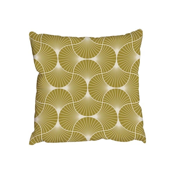 Benjamin Tate Design Gold colored art deco (Outdoor Cushion)