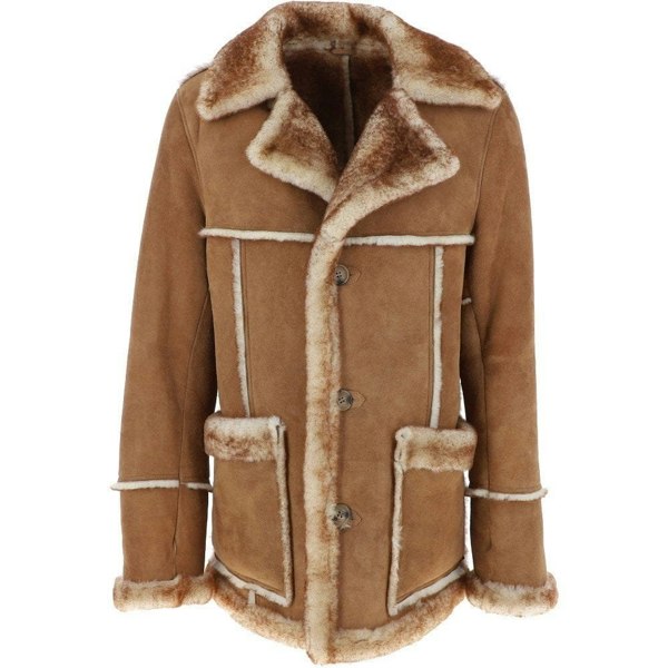 Shearling Sheepskin Coat: KE-102