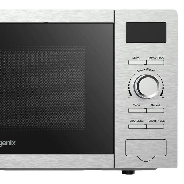 igenix Digital Microwave, 20 Litre, 5 Power Settings, 800W, Stainless Steel, IGMS02080SS