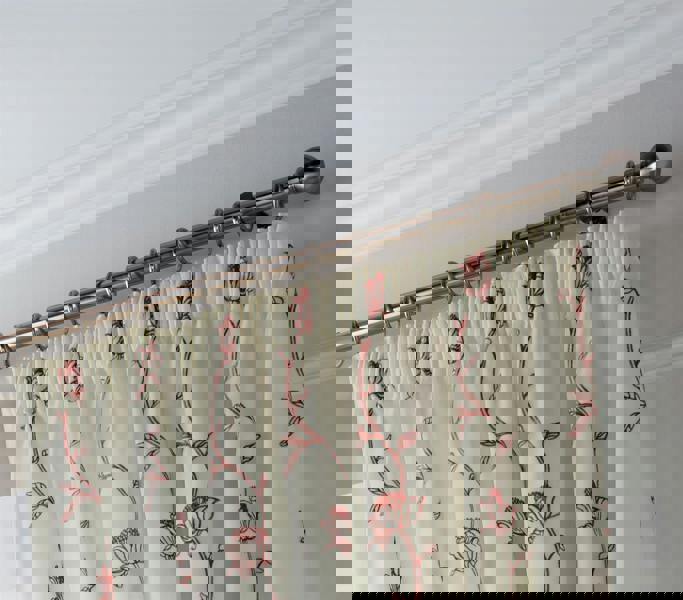 Luxury Living Exe Embroidery Voile Curtains