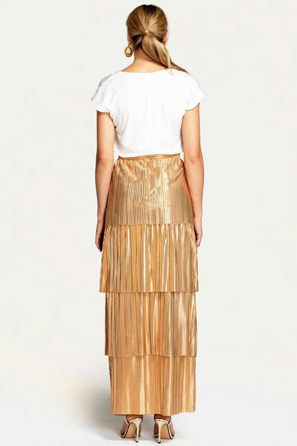 HotSquash Tiered Maxi Skirt