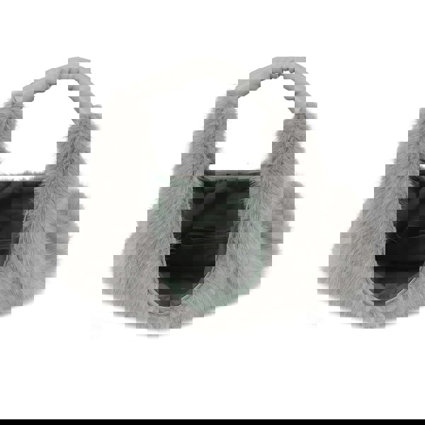 Kitise Spacious Faux Fur Hobo Shoulder Bag Crossbody Strap