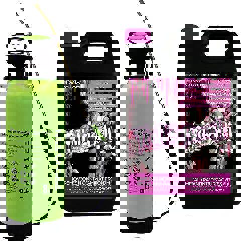 ProKleen Pro-Kleen 5L Trolls Breath Iron Fallout Contamination Remover With 8L Garden Pump Sprayer