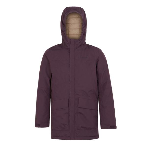 Regatta Childrens/Kids Farbank Ski Jacket - Deep Plum/Warm Taupe - 