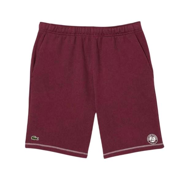 Lacoste Mens Roland Garros Edition Tennis Shorts - Red - 