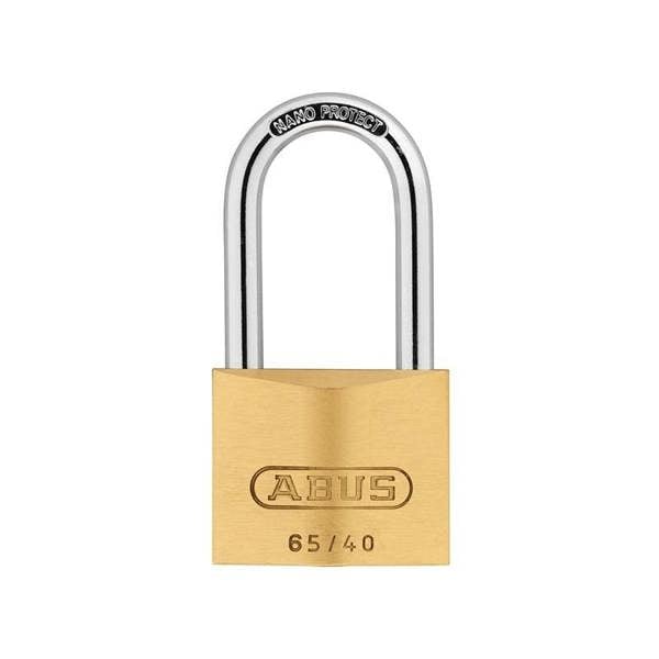 Abus Mechanical 65 Series Brass Padlock - Multi Colour - 