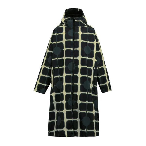 Regatta Womens Orla Kiely Changing Robe - Poppy - One Size - Poppy - 62% Polyester/38% Recycled Polyester