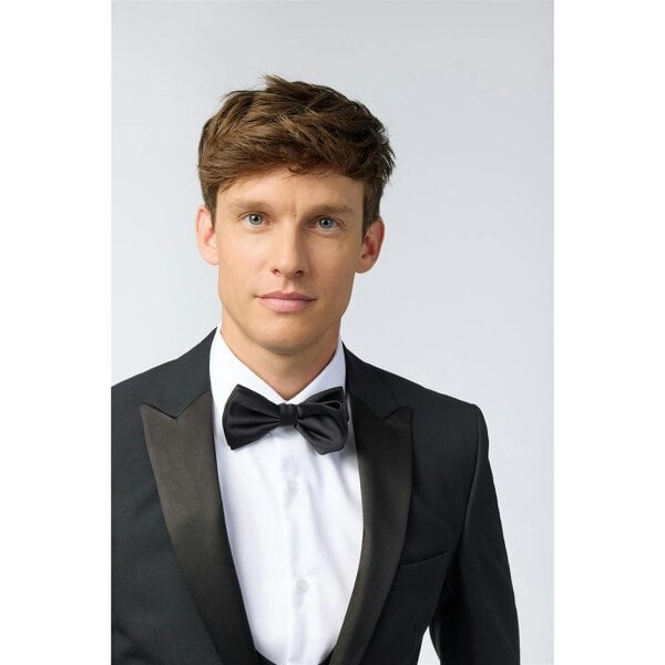 Alexandre Silver Alexandre Slim Fit Ellerton Black Jacket