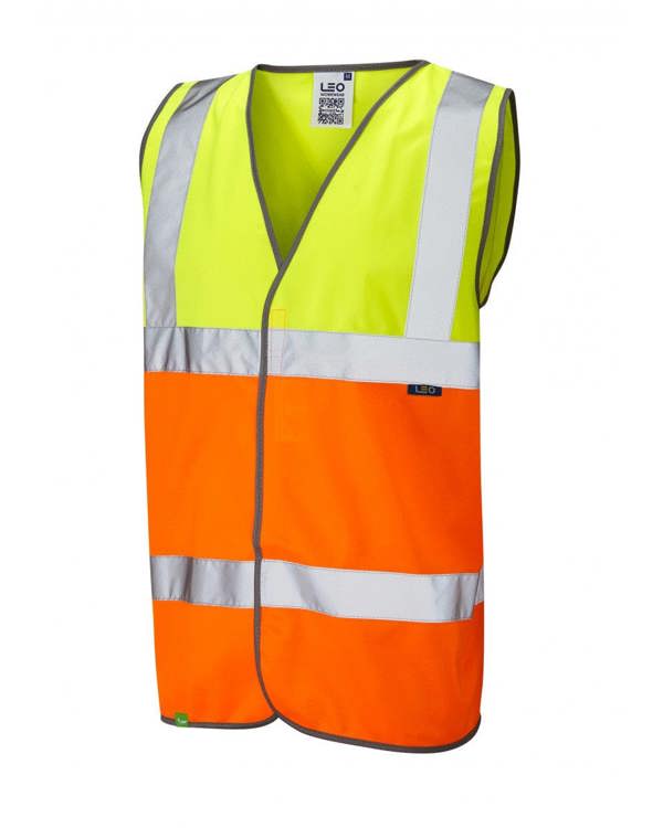Tarka EcoViz Waistcoat Leo Workwear