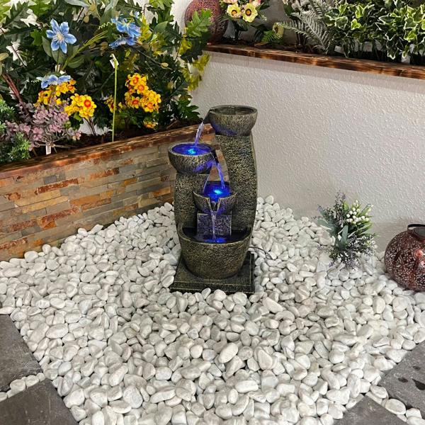 Tranquillity Water Features Medium Aztec Modern Water Feature
