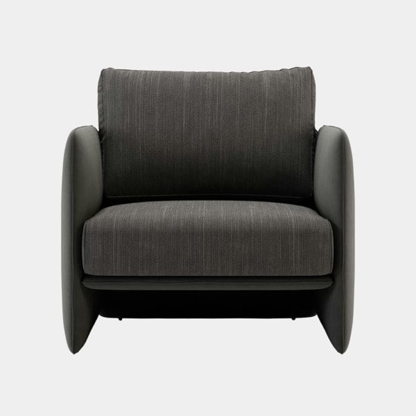 Domkapa Adeline Armchair with Soft Curves